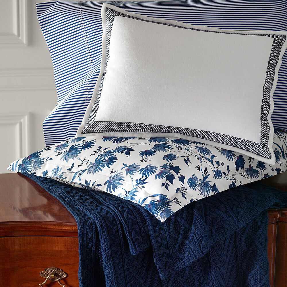 NWT $215  Ralph Lauren WHITBY  Embroidered TRIM Decorative Pillow, 15" x 20"